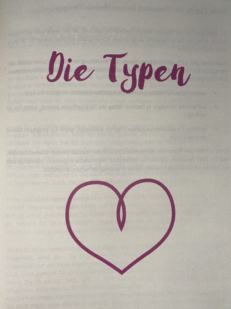 Human Design Journal - Deckblatt Typen
